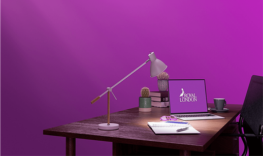 Laptop lamp